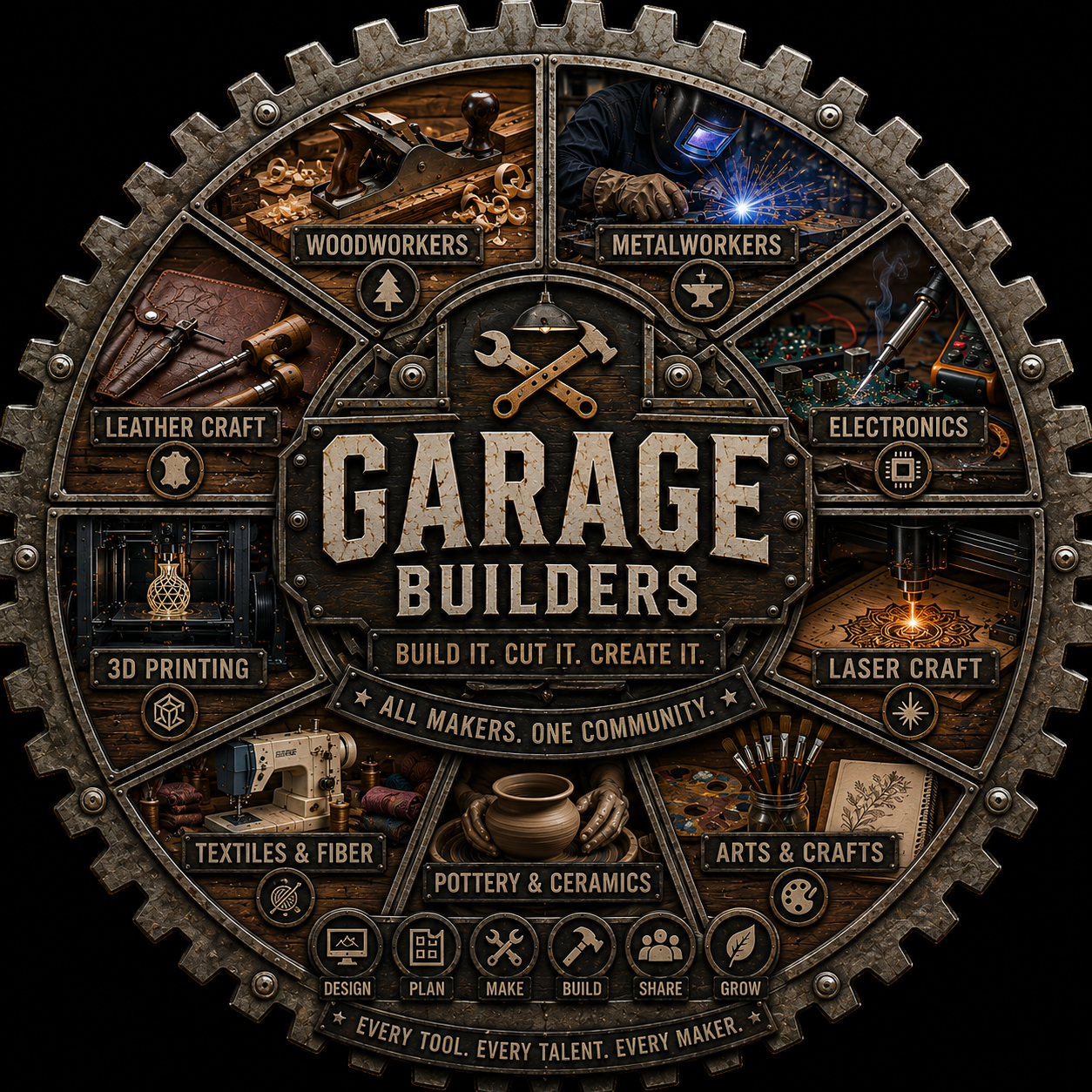 Garage Builders — All Makers. One Community.